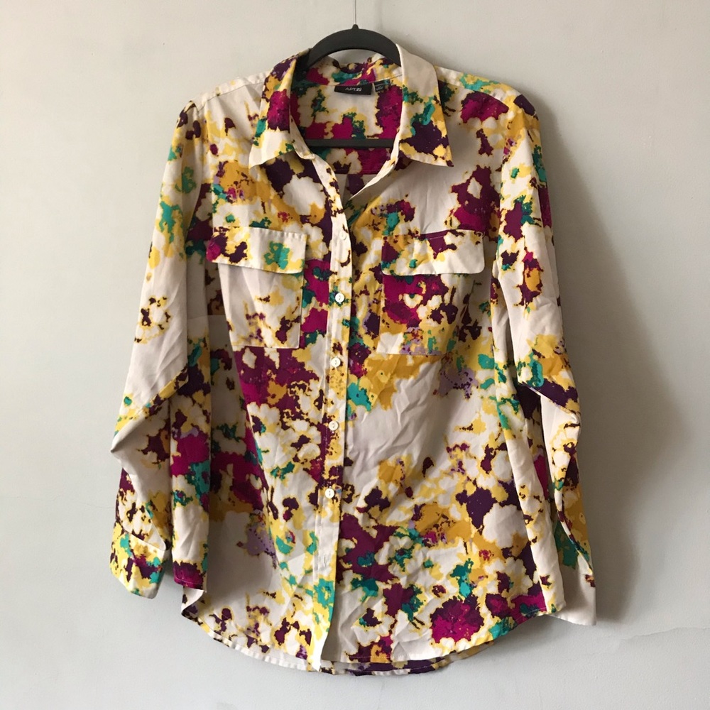 Fun Apt. 9 Colorful Blouse
